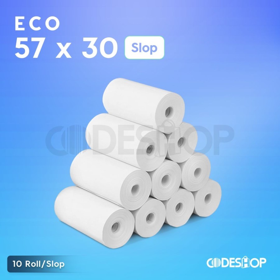 

kertas kasir termal edc bluetooth ukuran 57x30 - KAS 57x30