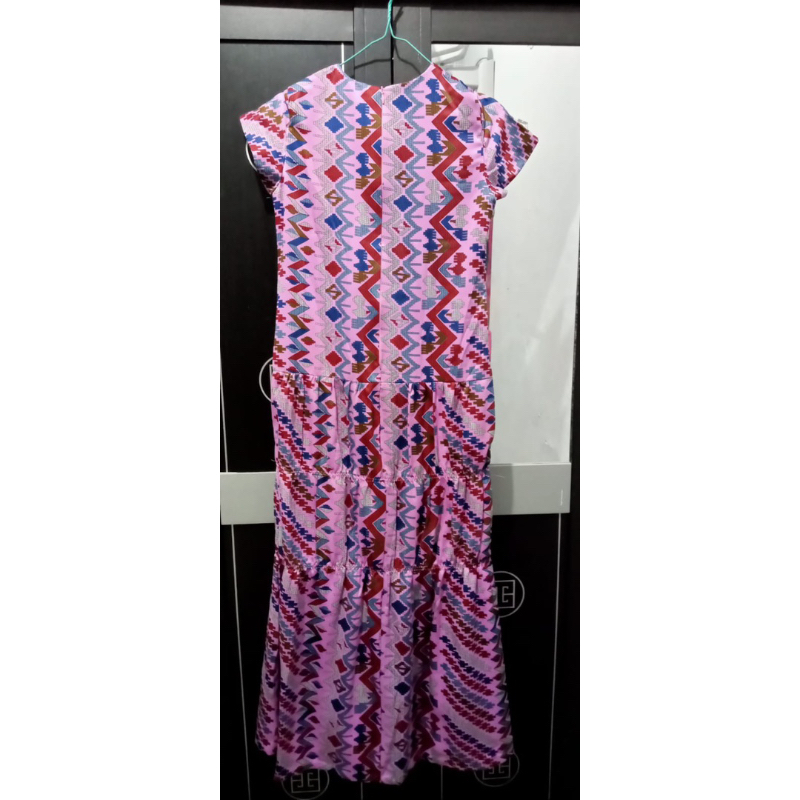 Preloved dress tenun