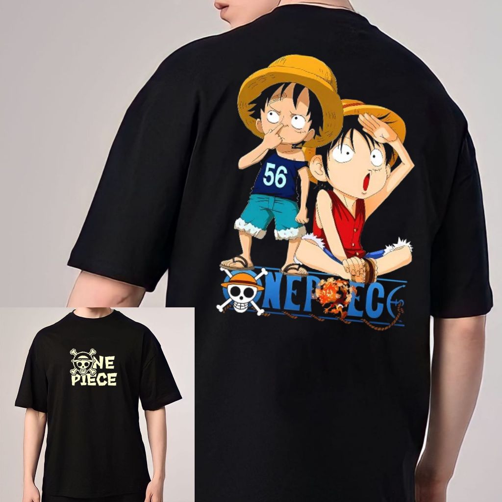 KAOS OVERISZE ANIME ANAK KECIL (M70)
