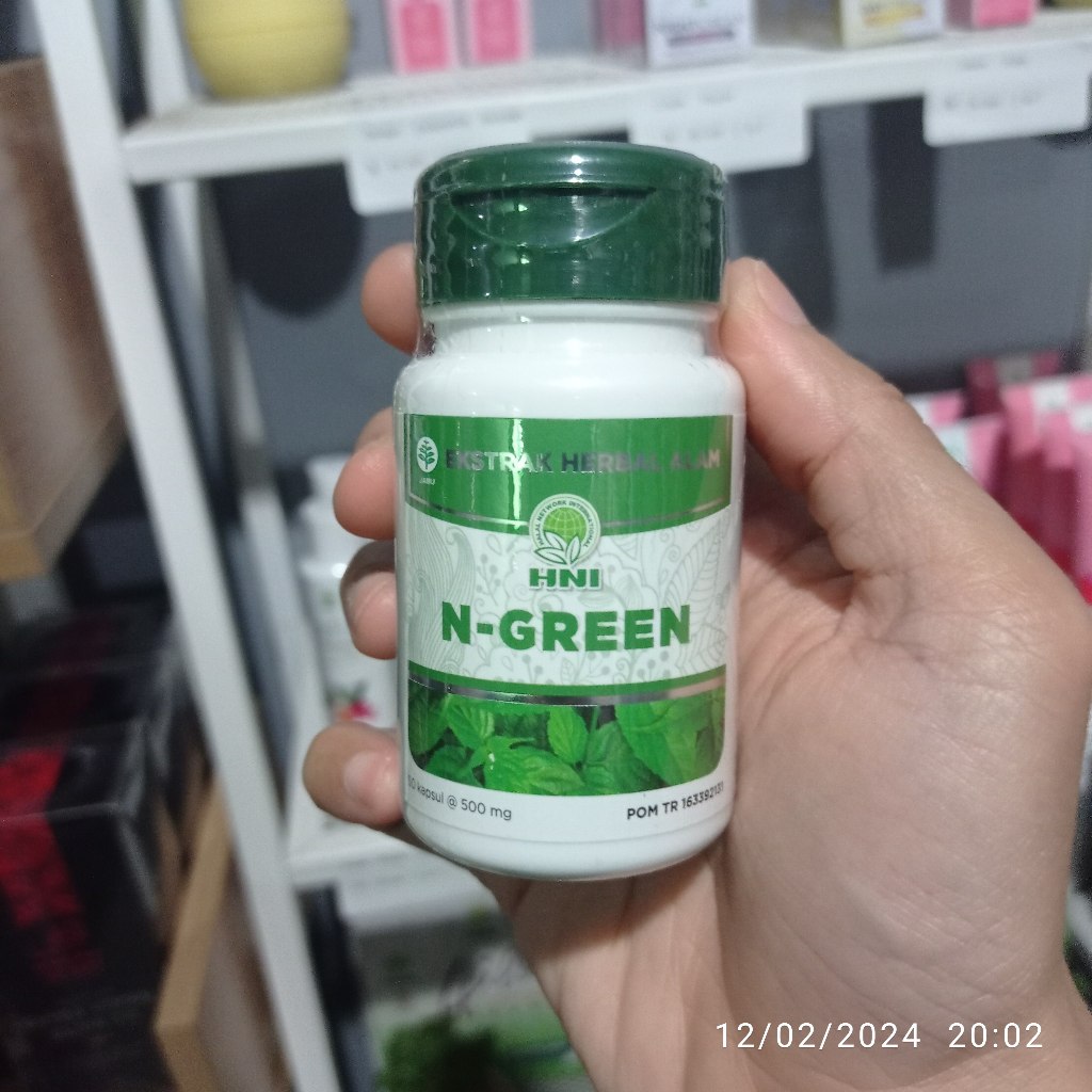

Herbal N-Green HNI Kapsul | Exp 2025