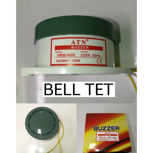 Gf bel BELL TET listrik sekolah pabrik murah MERIAH alarm BUZZER ATN