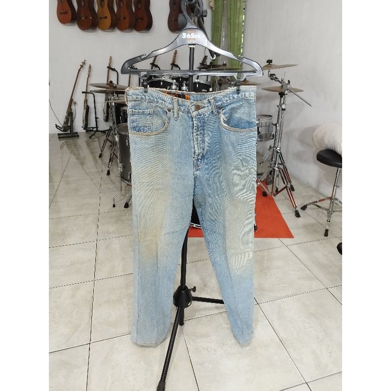 JEANS LEA ORANGE TAB Preloved