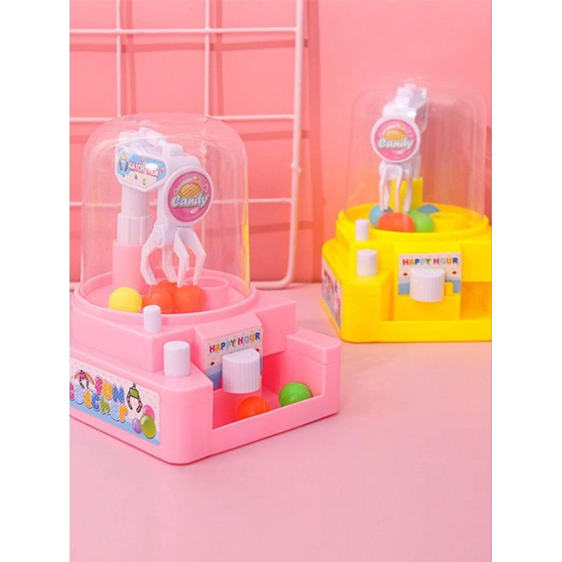 Mainan Mesin Capit Mini Ball Catcher Capit Bola