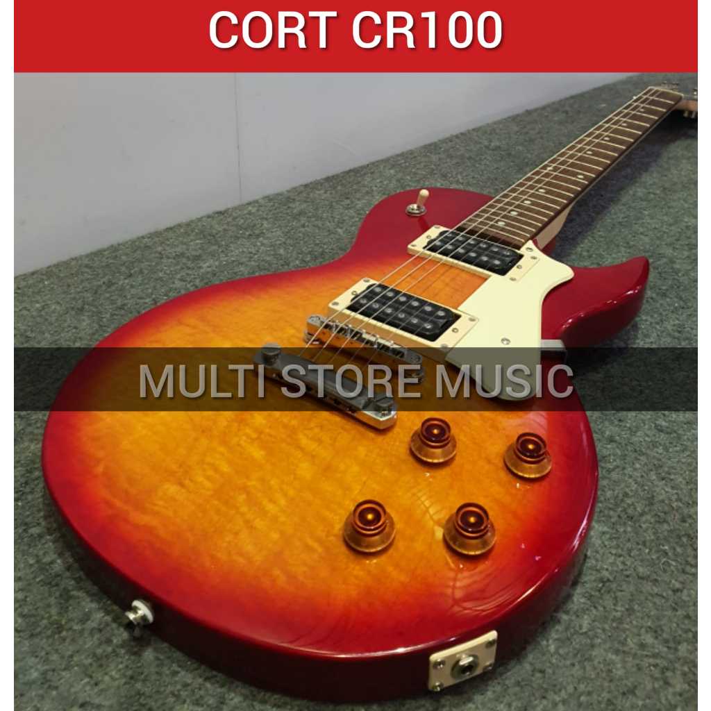 CORT CR100 - CR 100 - CR-100 CRS - Gitar Elektrik - CR100 - ORIGINAL