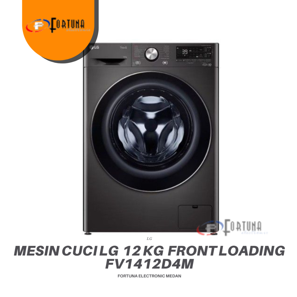 LG FV1412D4M MESIN CUCI FRONT LOADING 12 KG INVERTER MEDAN