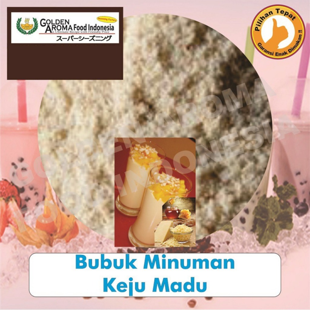 

Bubuk Minuman Rasa Keju Madu 1 Kg Honey Cheese Drinking Powder Enak Murah Halal Aman Terbaik GAFI