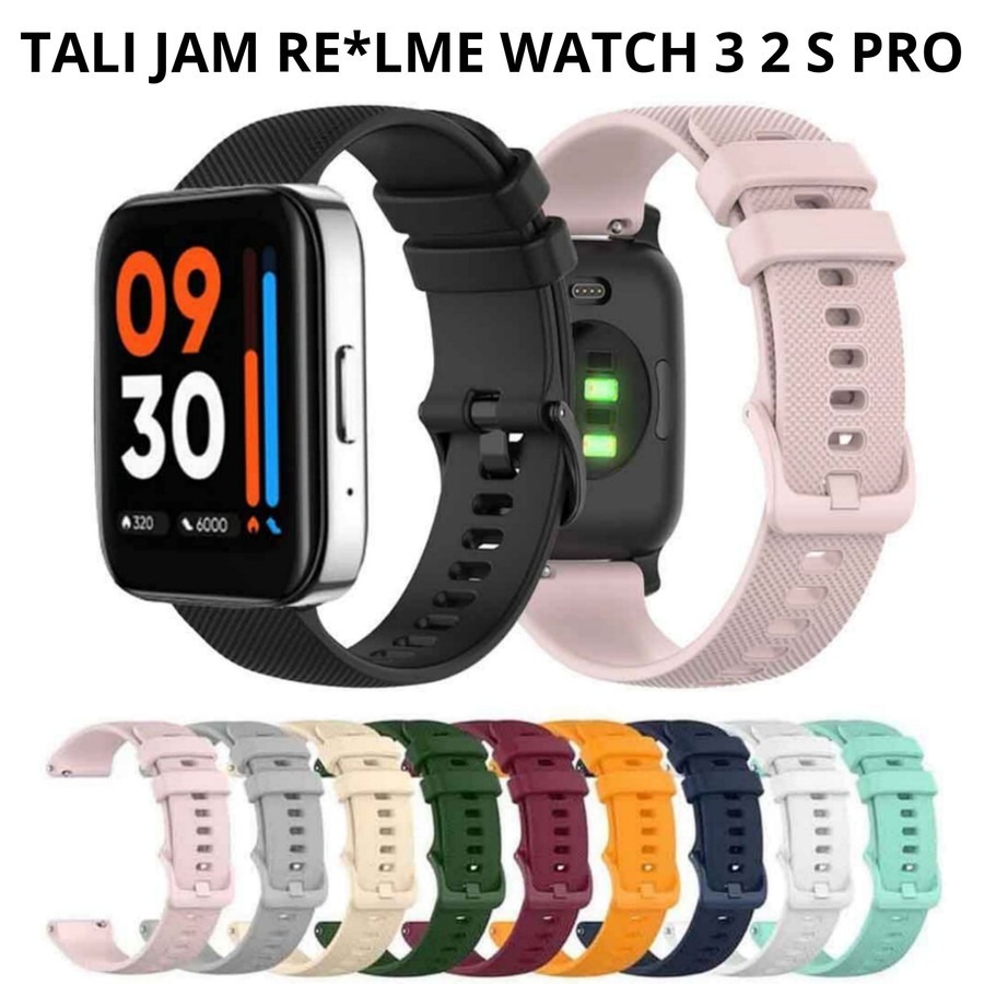 Tali Jam REALME WATCH 3 WATCH 2 PRO WATCH S PRO Silicone strap band