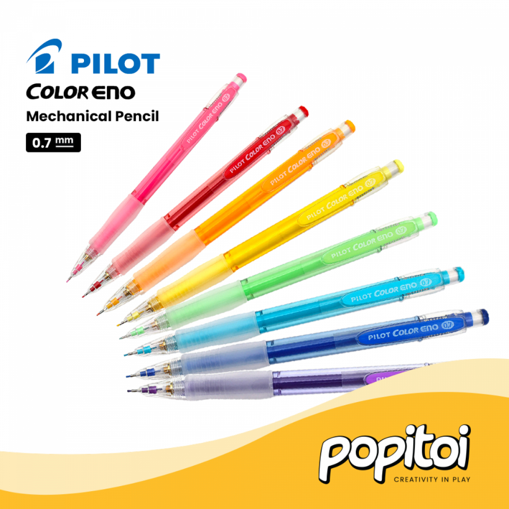 

Pilot Color Eno Mechanical Pencil 0.7 mm pensil mekanik warna warni