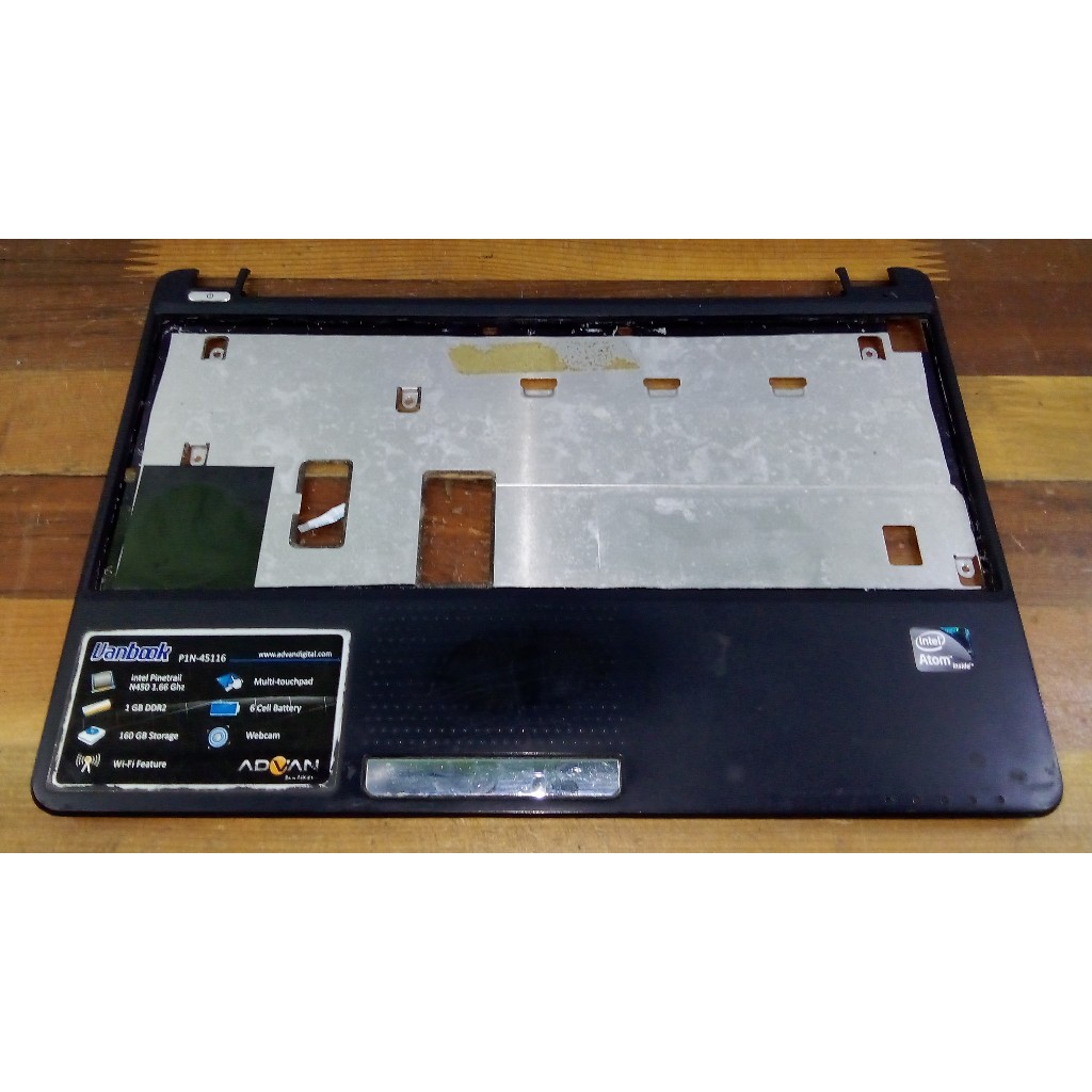 Casing Frame Keyboard Palmrest Laptop Advan Vanbook P1N-45116
