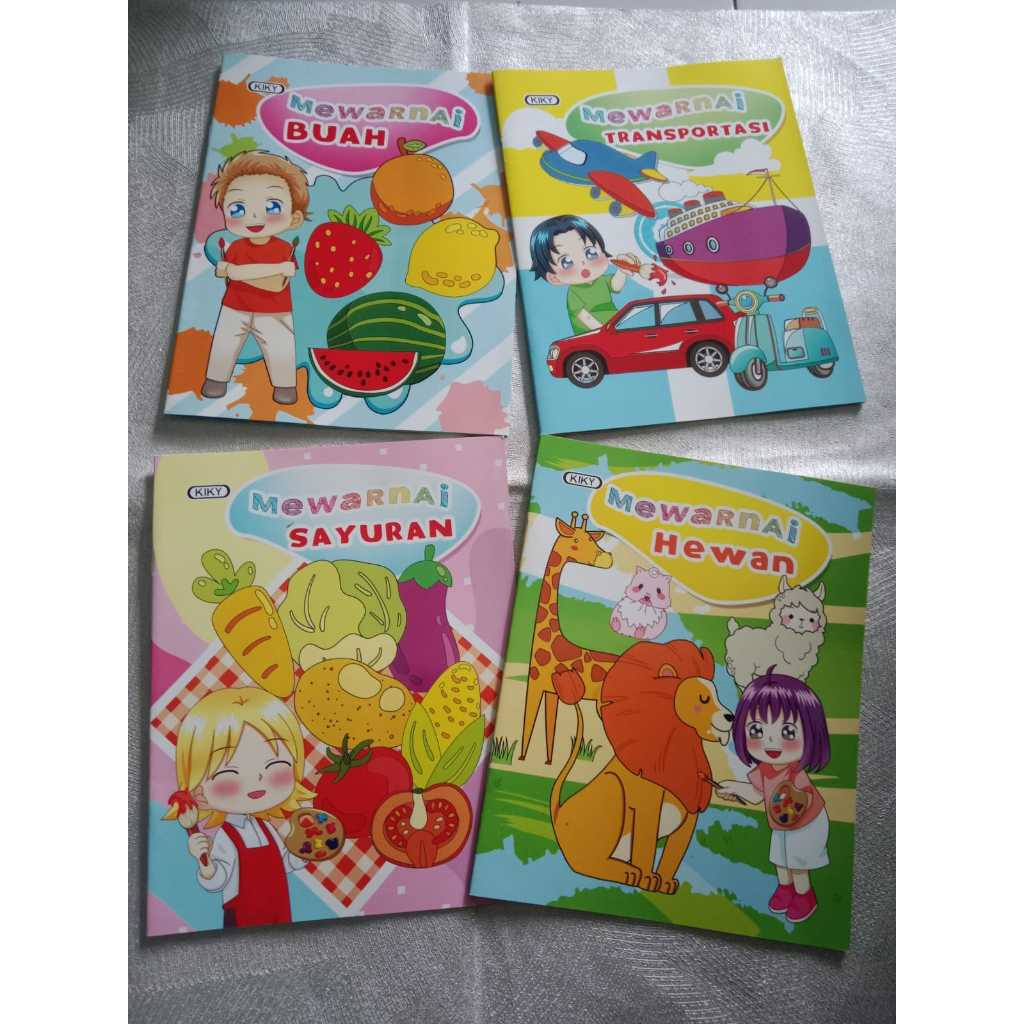 

Buku Latihan Mewarnai Anak KIKY