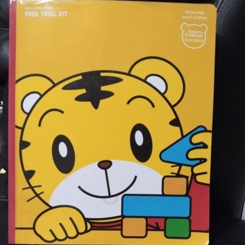 Buku Cerita Bergambar Shimajiro Kodomo Challenge untuk Playgroup.
