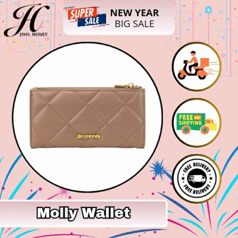 

Dompet panjang Molly wallet jimshoney FREE BOX