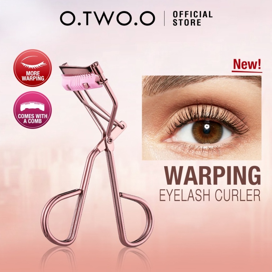 ART P27Y OTWOO Eyelash COMB EYELASH CURLER PINK