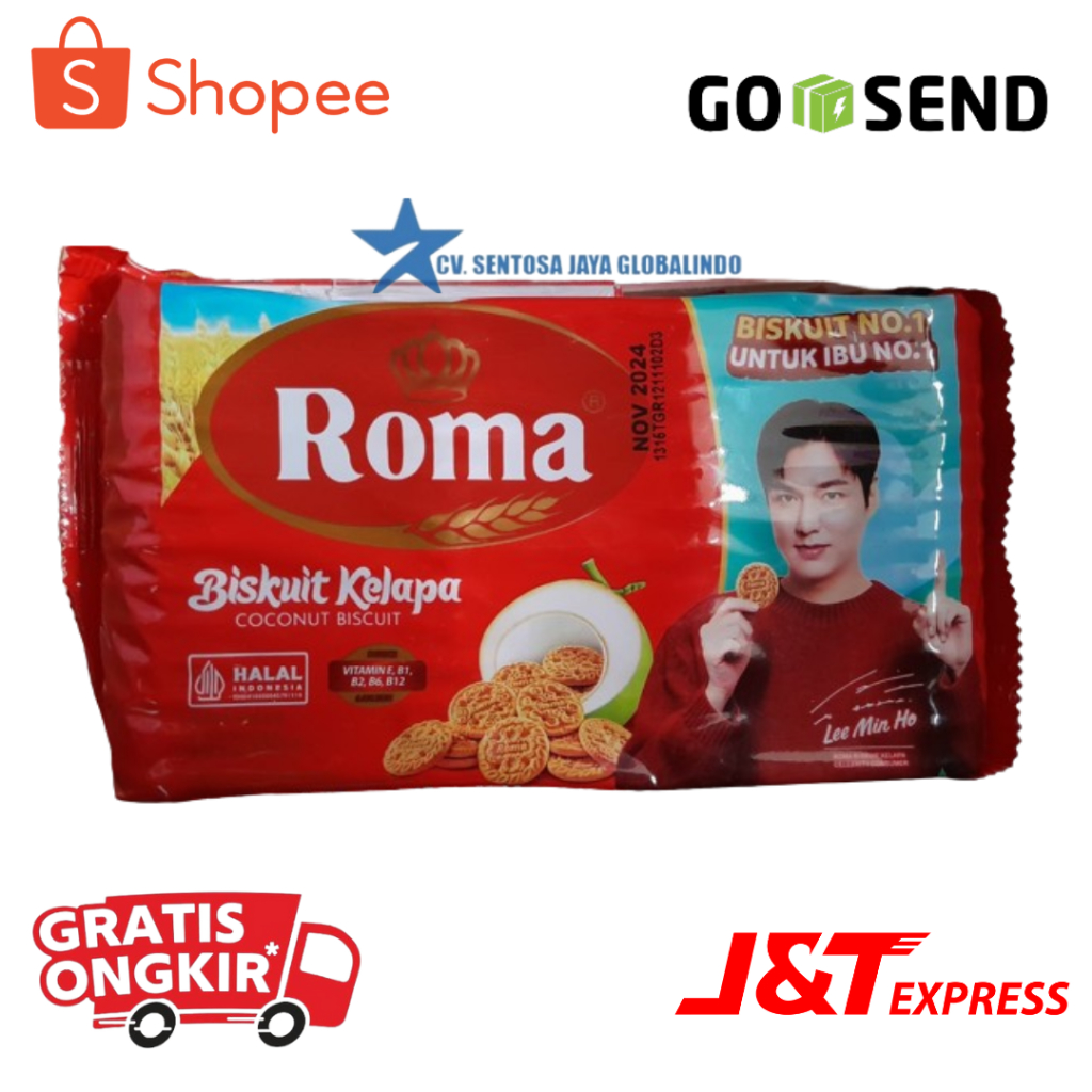 

ROMA KELAPA 300GR BISCUIT ROMA KELAPA KEMASAN 300GR SG