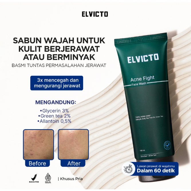 ELVICTO ACNE FIGHT FACE WASH