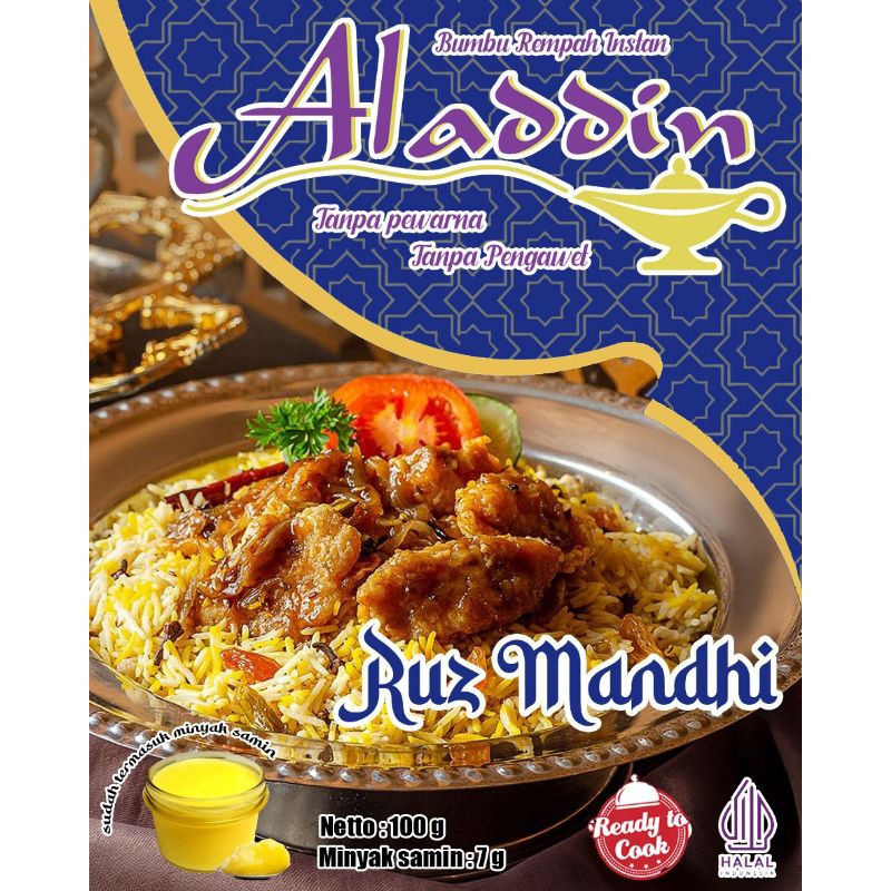 

BUMBU MANDHI/BUMBU INSTAN/BUMBU NASI MANDHI/PAKET BUMBU DAN BERAS/RUZ MANDHI