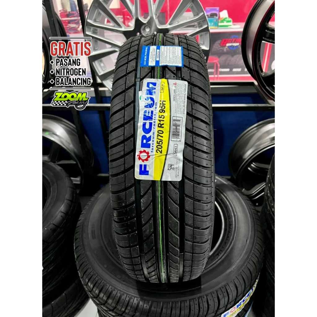 FORCEUM EXP 70 205 70 R15 Ban Mobil Standar Model Rotasi Ring 15