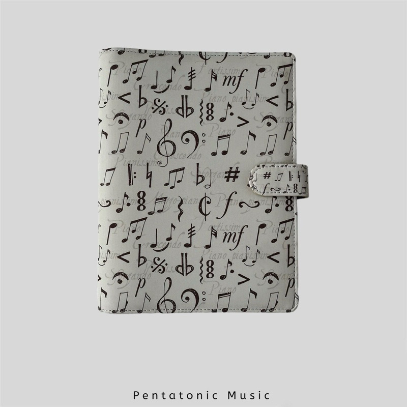 

Music Symbol Ring Binder Musik Not Balok Aksesoris Lucu Pernak Pernik Kado Hadiah Alat Tulis Musisi