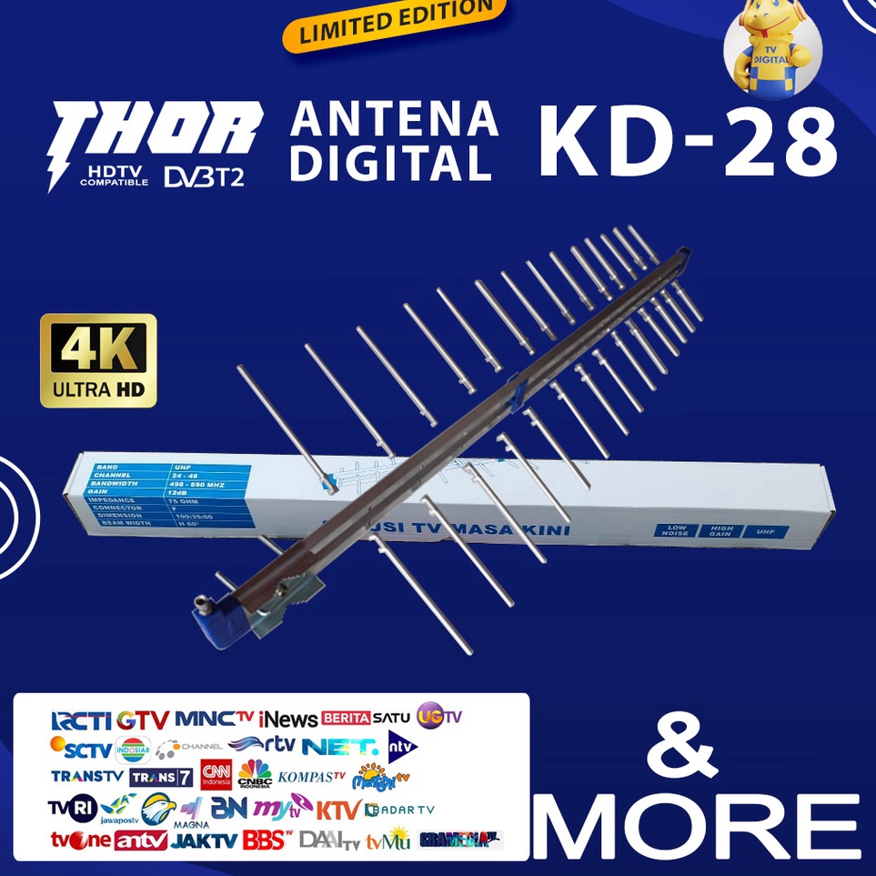xv Thor Digital Antena antena Knock Down Terkini