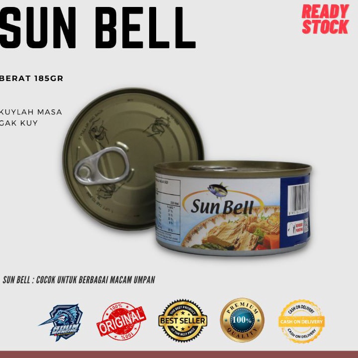 

PROMO SALE Tuna Kaleng Sunbell 185gram