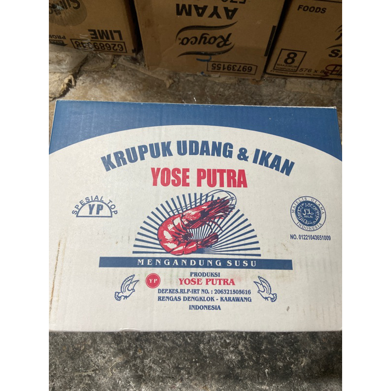 

Kerupuk Udang 1 dus isi 5kg