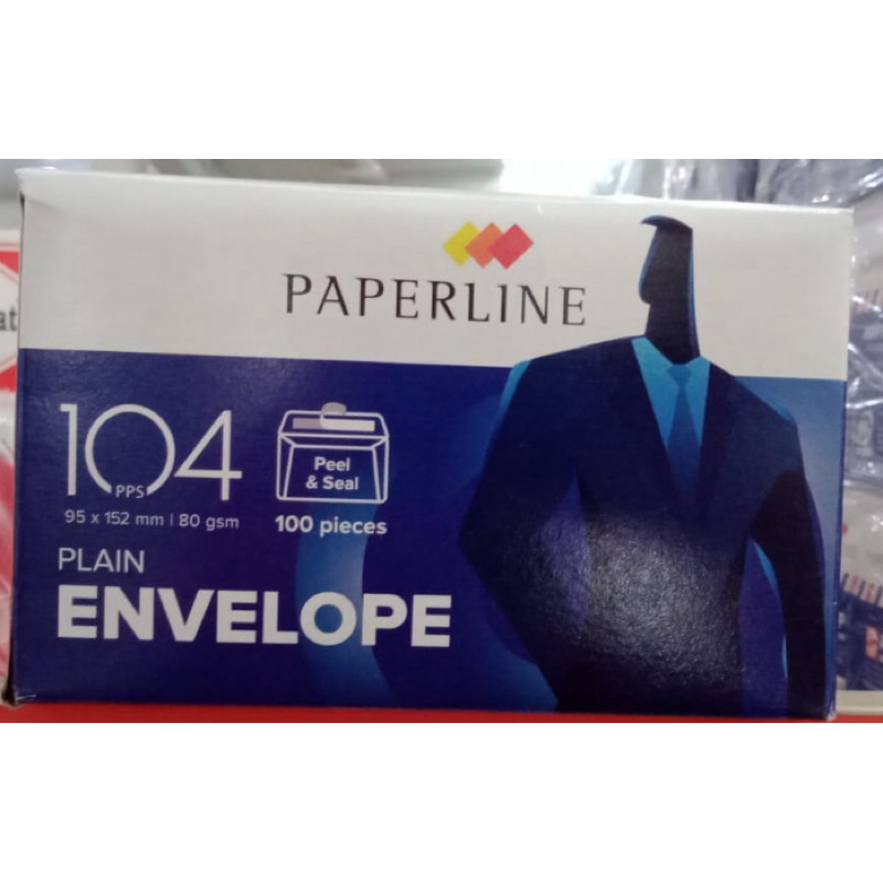 

Paperline Amplop 104 PPS / Plain Envelope - Buklet Putih