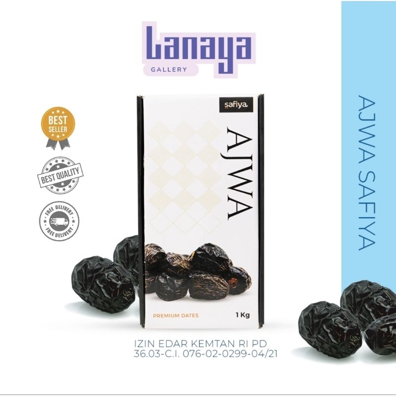 

Kurma Ajwa 1 kg Safiya Original