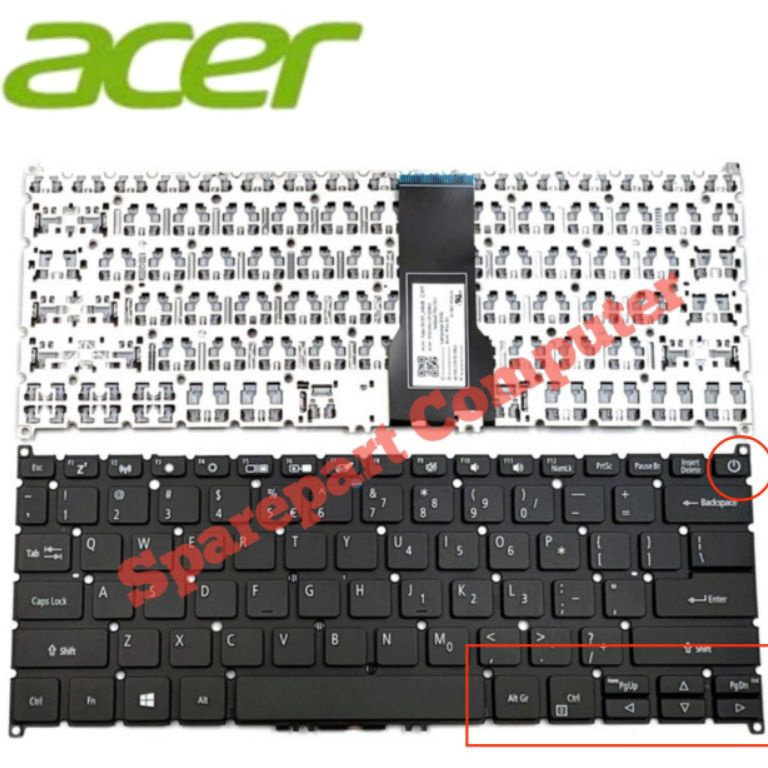 Terlaris Keyboard Laptop Acer Aspire 5 A51453 A51452G A51454 A51454G Series ON  OF