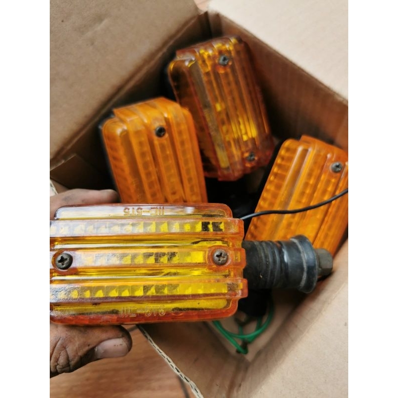 lampu sein stoplamp old cdi membran arm karbu rx king old koil putih blok bureng head swing arm yt11