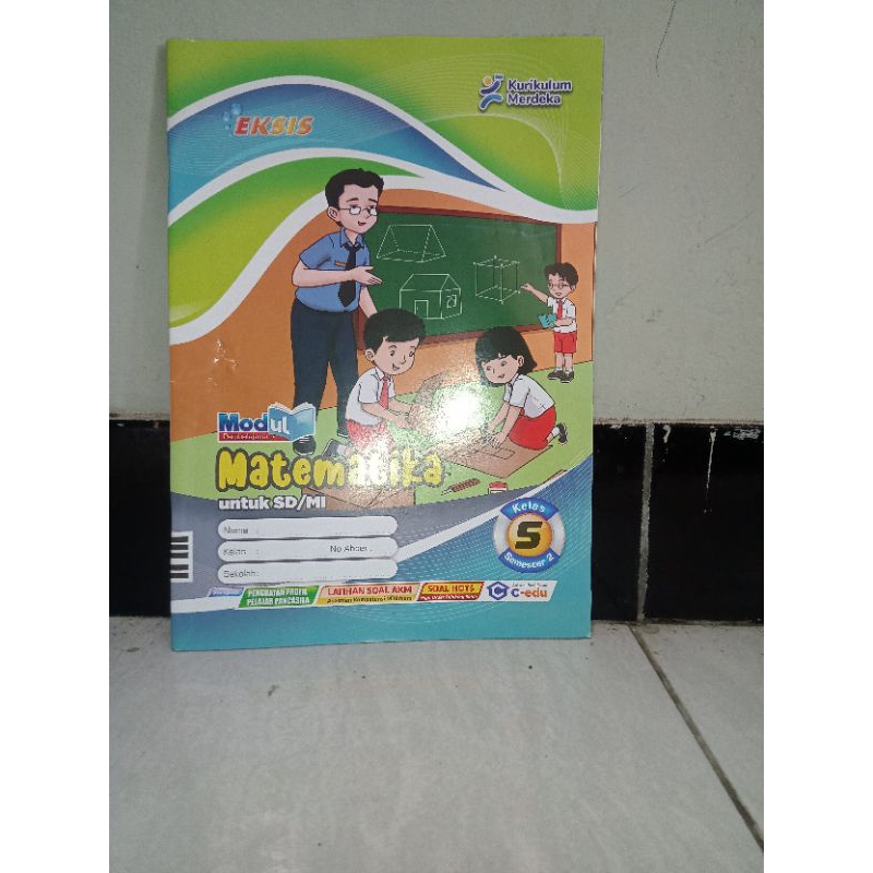 Modul Pembelajaran Matematika Kelas 5 Semester 2 Kurikulum Merdeka