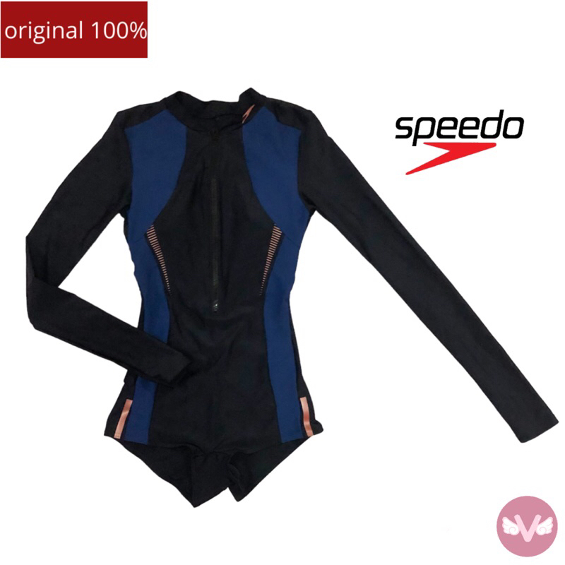 Speedo swimsuit baju renang speedo original baju renang wanita speedo Navy Black speedo original baj