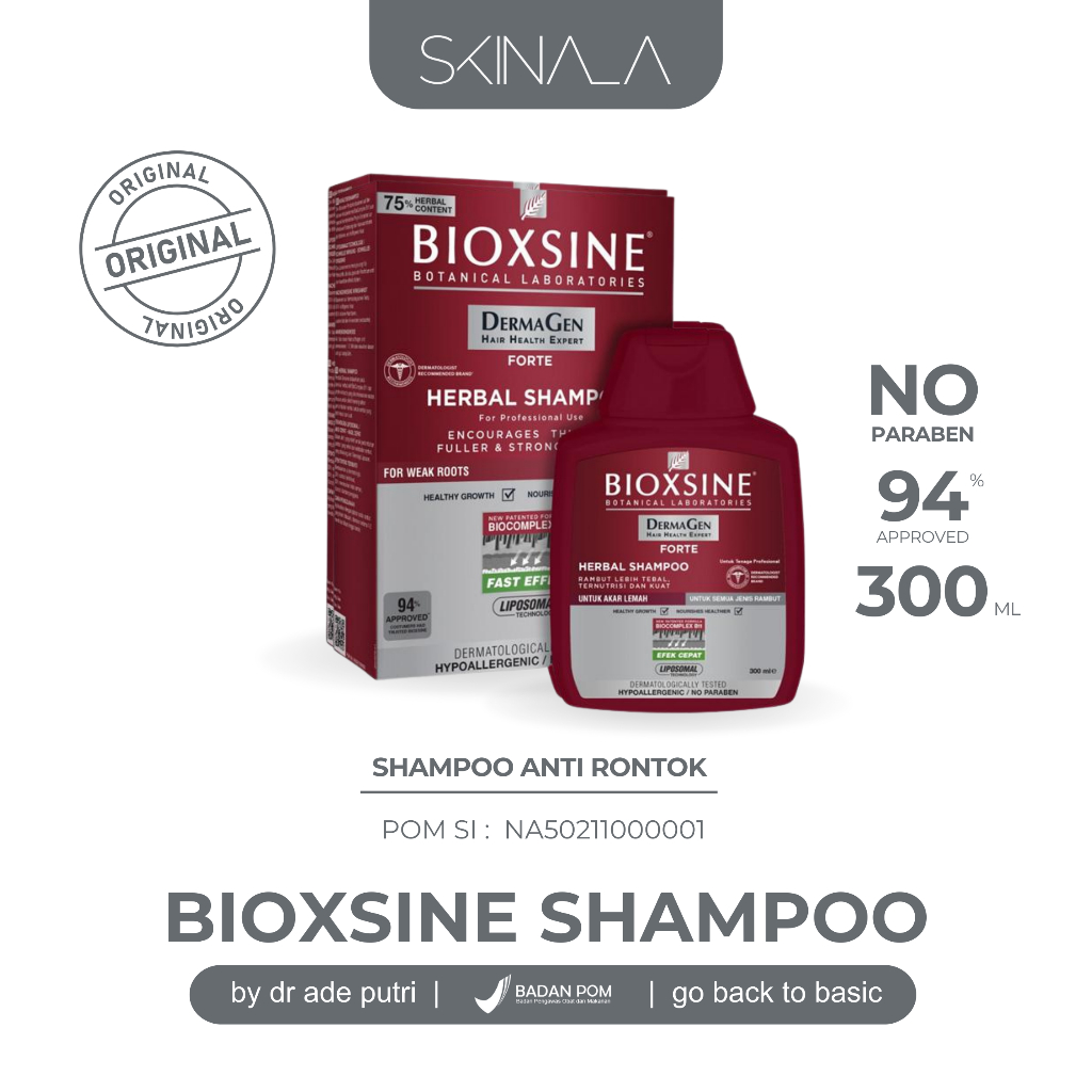 Shampoo Bioxine Forte Herbal