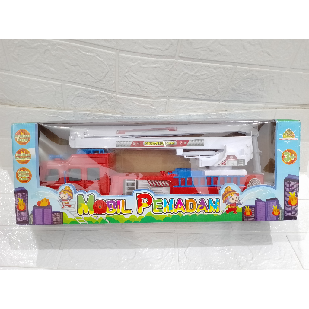 Mainan anak mobil pemadam kebakaran besar / Mainan anak mobil mobilan besar OCT6320