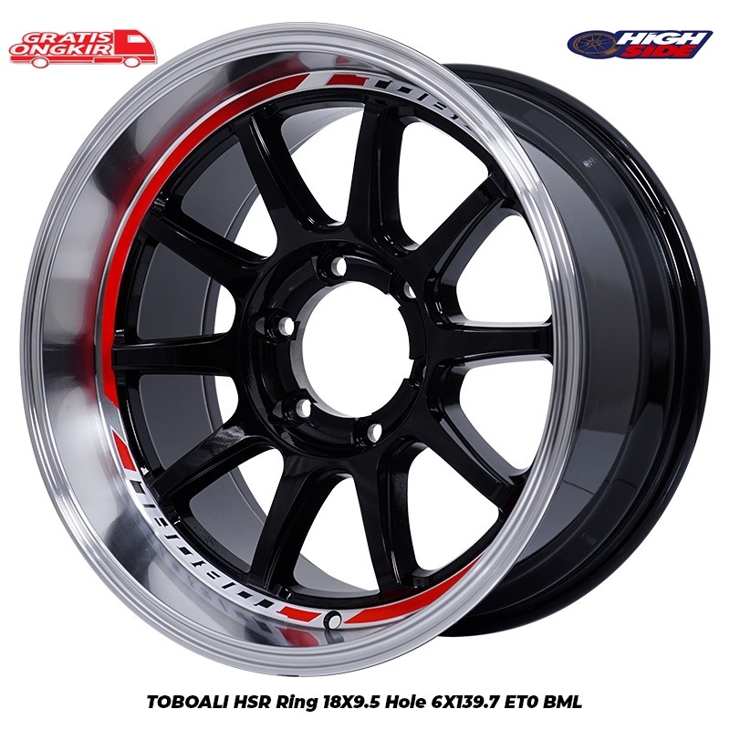 Velg Racing R18 Mobil Mitsubishi Pajero Sport Velg Hsr Toboali Bukan Venom
