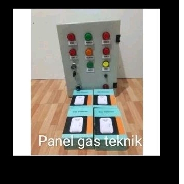 Panel Gas Alarm 4 zone+4 Alarm 12 vdc