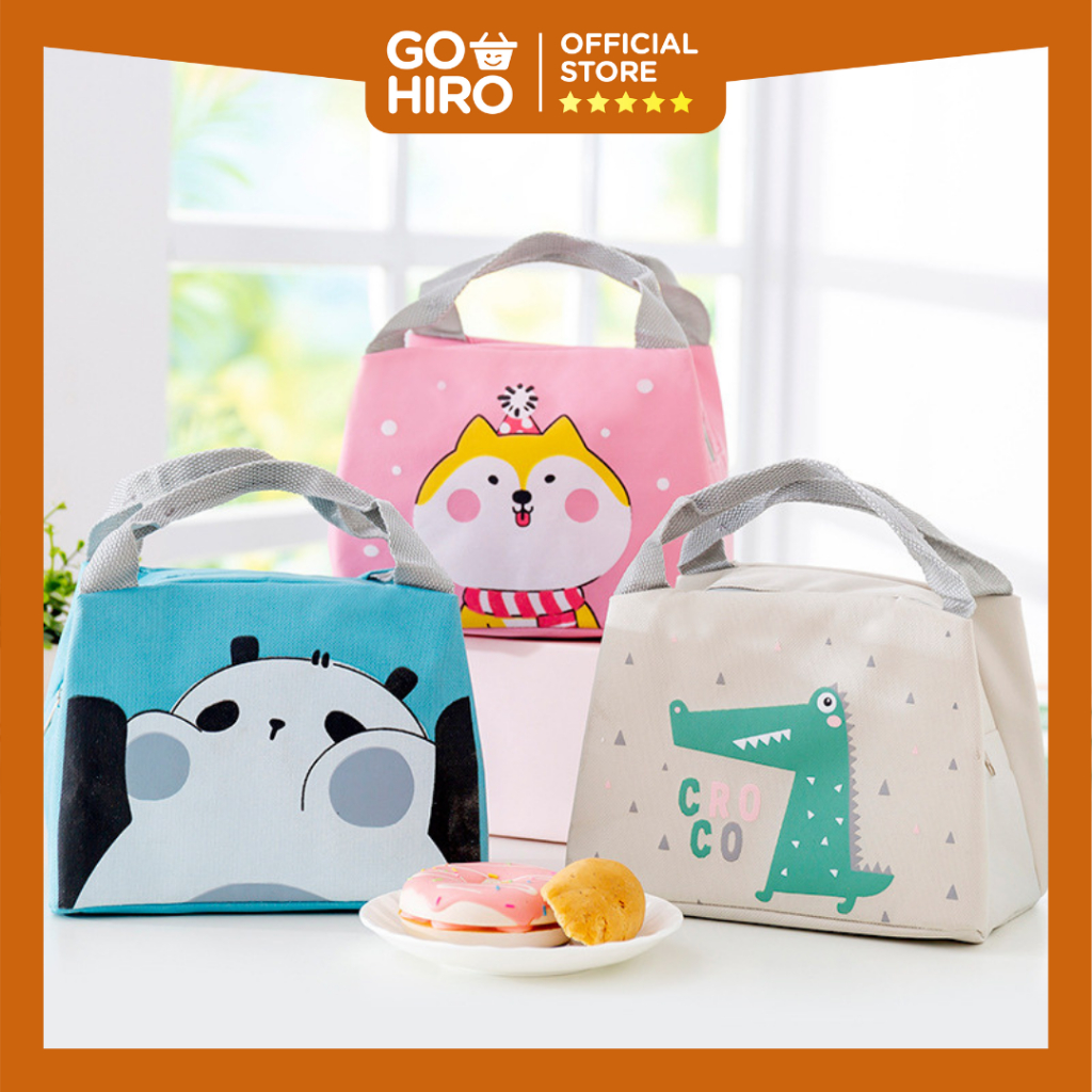 Tas Bekal Karakter / Lunch bag  anak sekolah / Perlengkapan Bekal Anak Sekolah