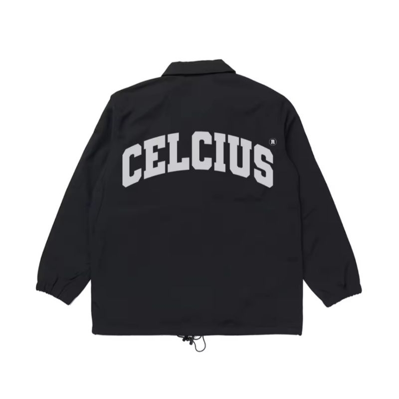 Jacket Coach Celcius Windbreakers Black Distro Pria