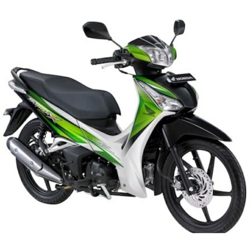 STIKER STRIPING STANDAR ORI HONDA SUPRA X 125 HELM IN 2011 FUL SET BODY