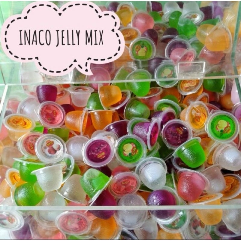 

INACO JELLY 250gram / INACO MIX RASA AGAR AGAR JELLY