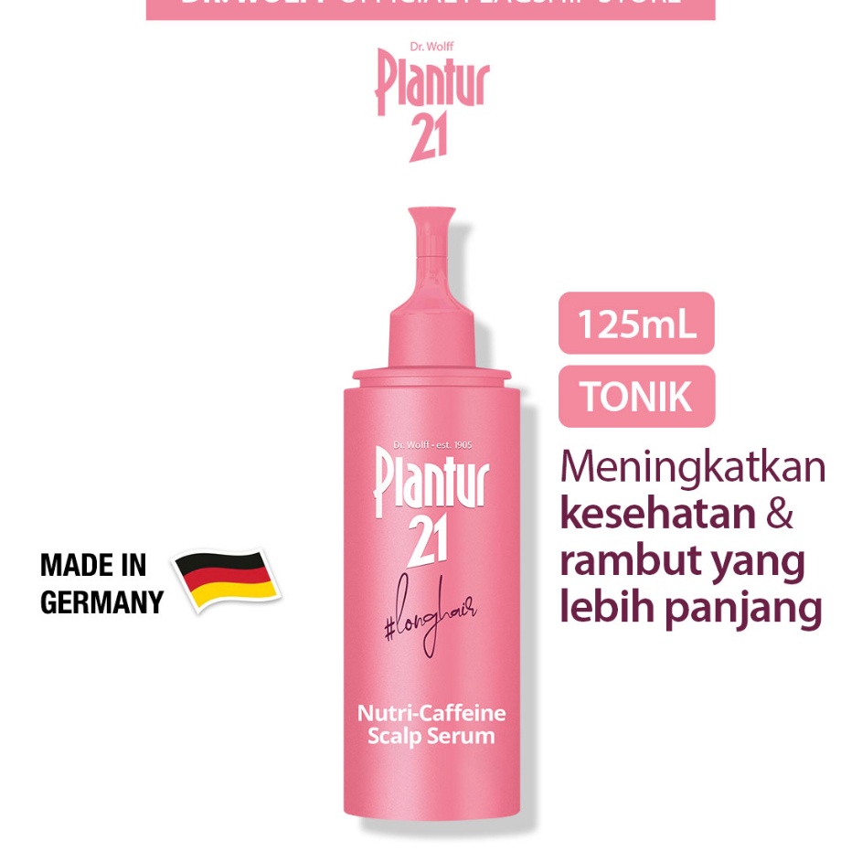 SERBA SERBI Plantur 21 Longhair NutriCaffeine Scalp Serum Tonik untuk Memanjangkan Rambut 125ml