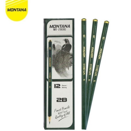 

PENSIL MONTANA 2B (ISI 12PC)