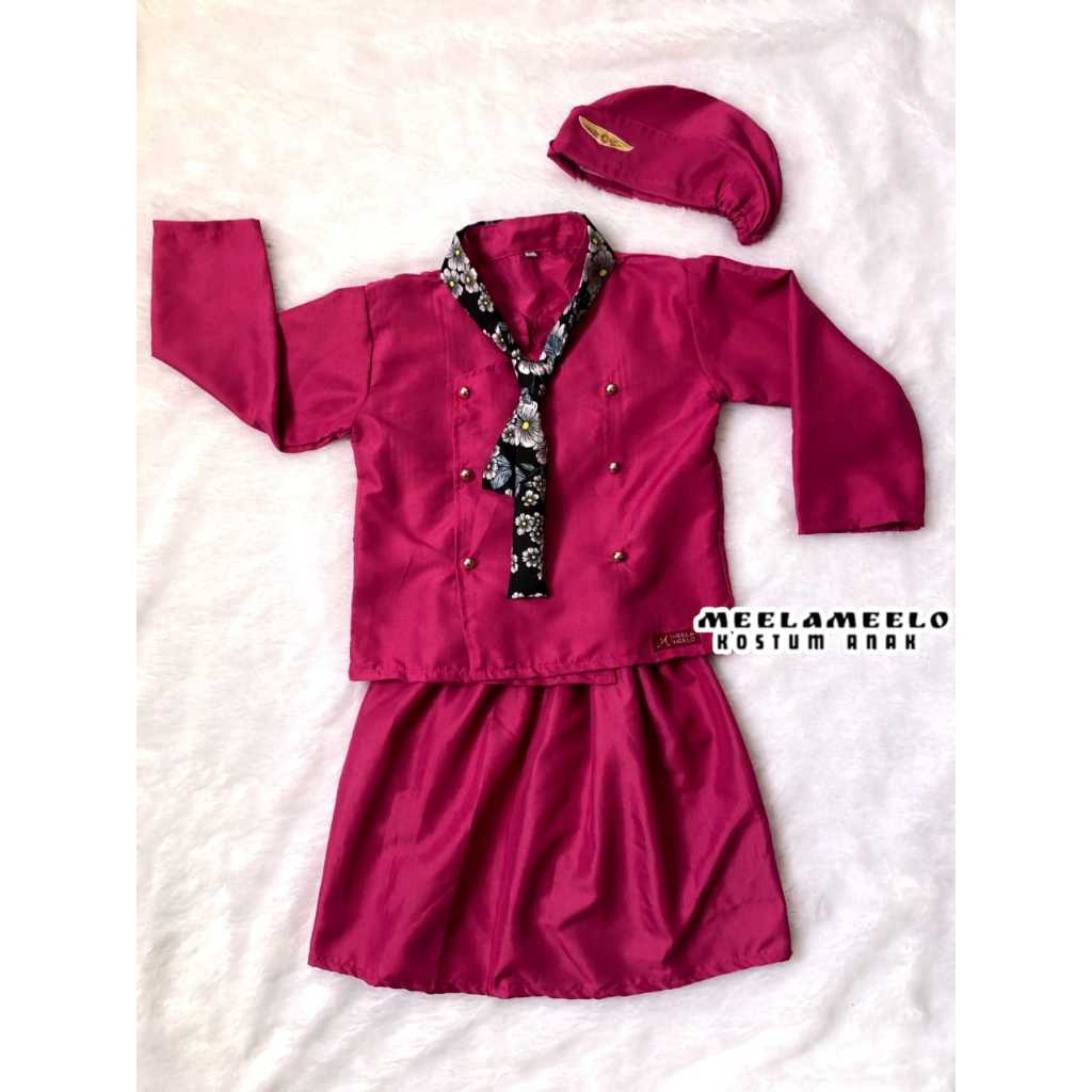 PRAMUGARI ANAK PROFESI BAJU PRAMUGARI ANAK BAJU PROFESI ANAK KOSTUM ANAK Seragam Profesi Anak Pramug