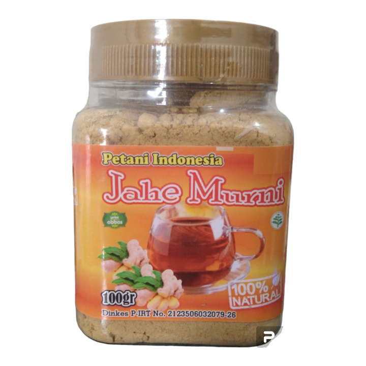 

Jahe Murni Organik Petani Indonesia 100gr 100% Original Abbas