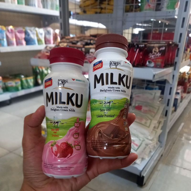 

Milku Susu UHT All Variant 200ml