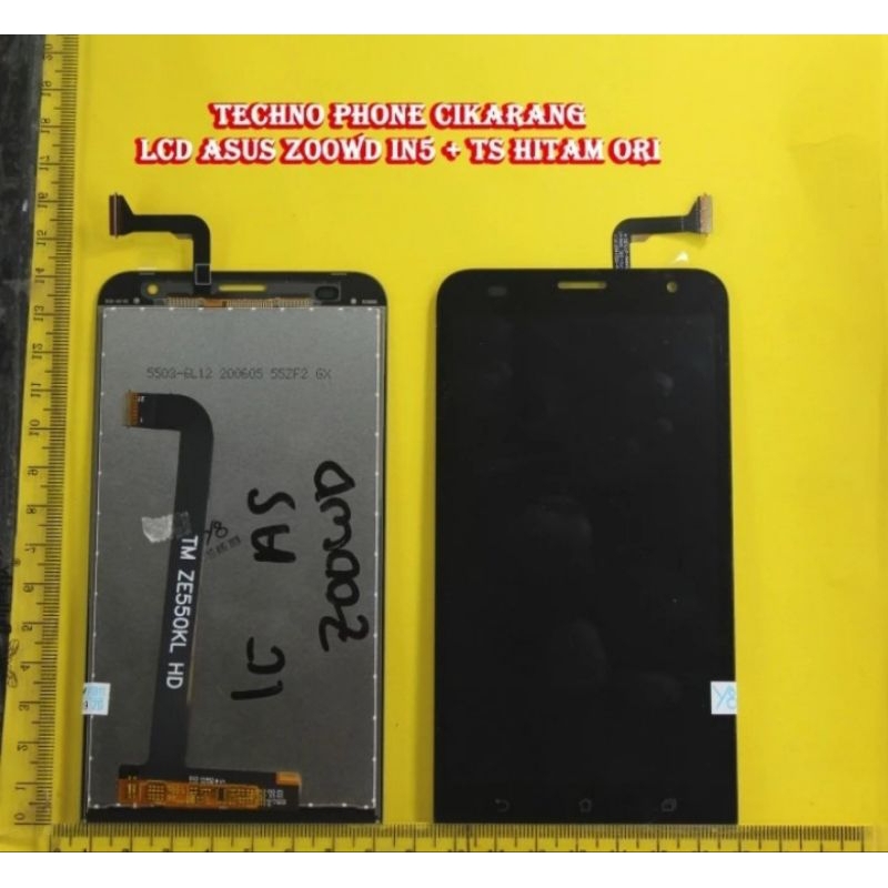 LCD ASUS Z00WD HITAM ORIGINAL