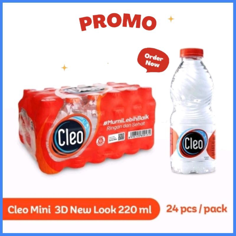 

Cleo Air Murni Smart Mini Water 220 Ml (1 Pack 24:Pcs)