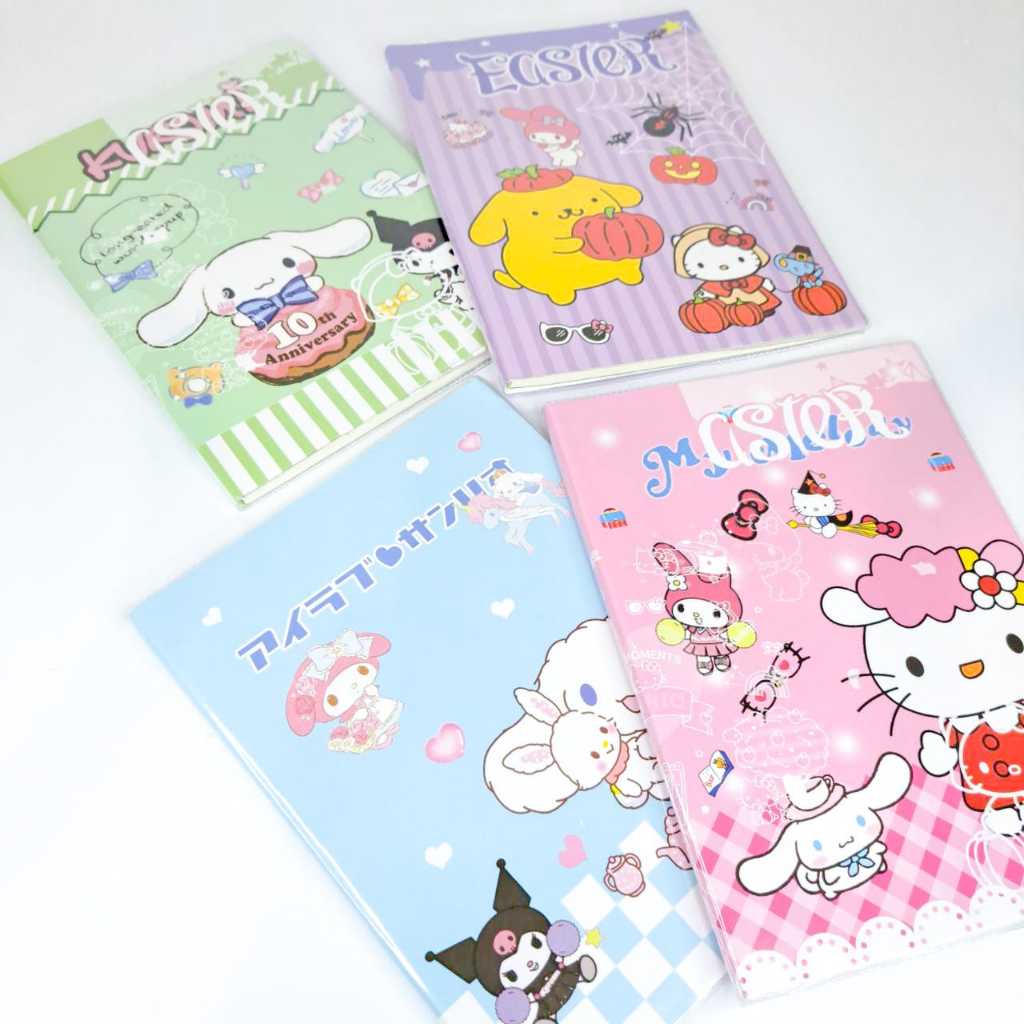 

Notebook Sanrio Cover Mika Plastik Buku Diary Cinnamoroll Pompompurin My Melody