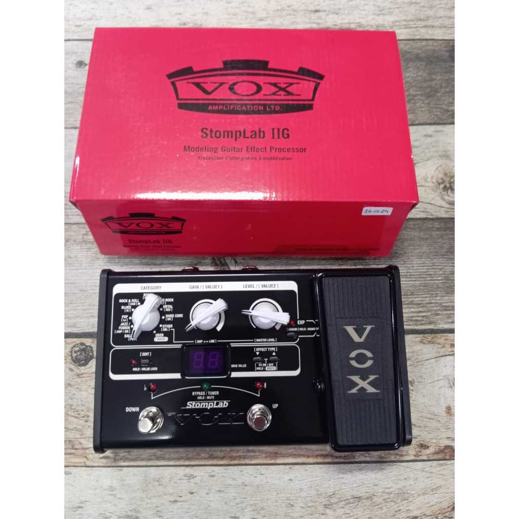 VOX STOMPLAB 2G SL2G Guitar Multi Effect - Efek Gitar - PLUS ADAPTOR