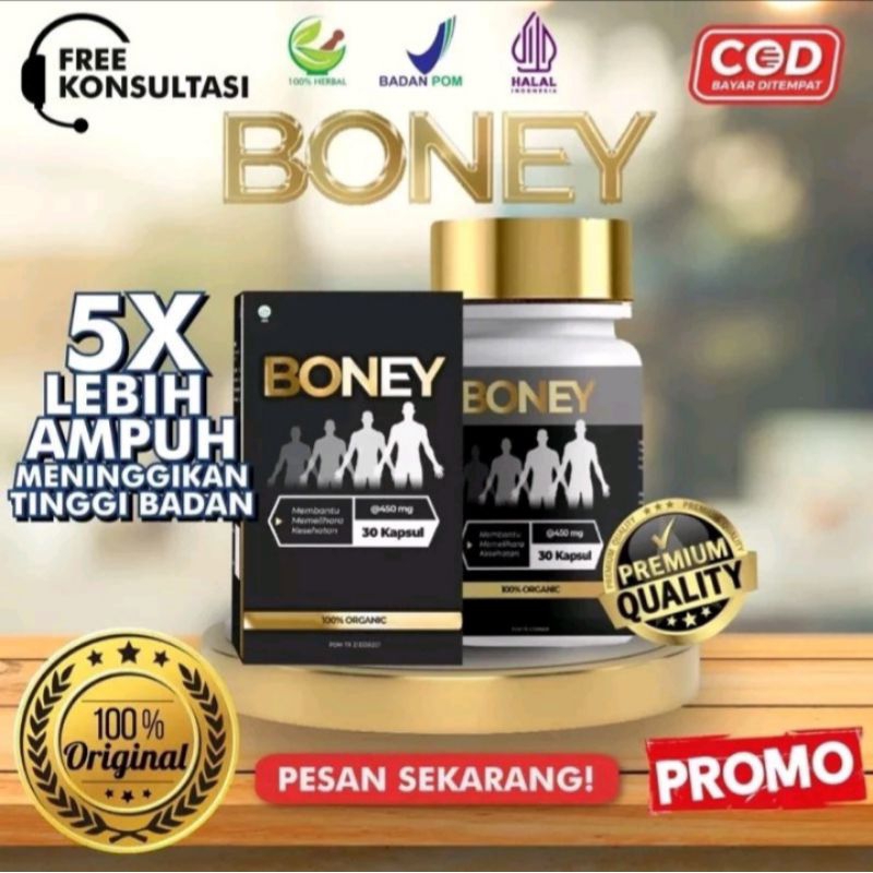 BONEY/PENINGGI BADAN TERBAIK DUNIA/BONEY SUPLEMENT/PENINGGI