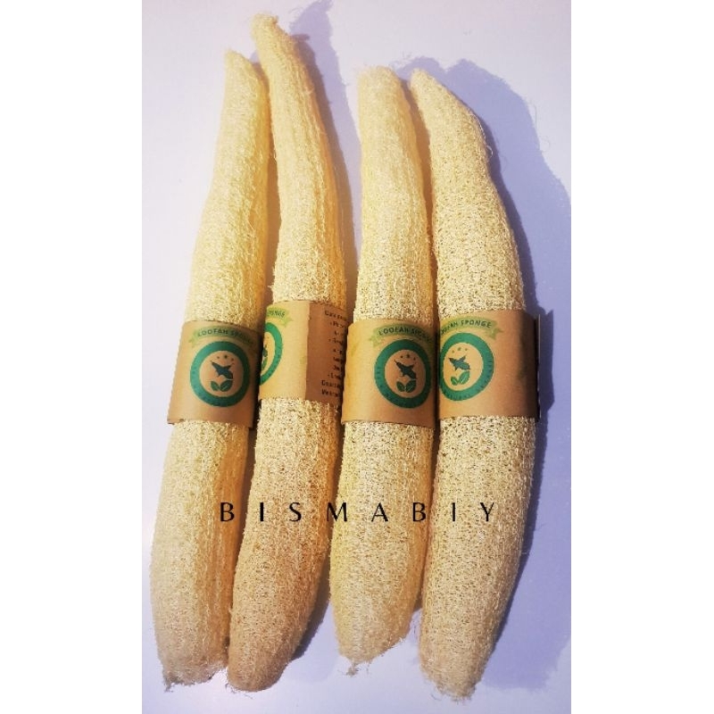 Loofah Sponge spons gambas oyong kering untuk cuci piring dan untuk mandi